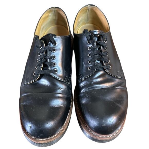 Dr. Martens Doc Leigh Black 5-Eye Toe‎ Cap Oxfords Shoes Men’s US 9 See Desc!!